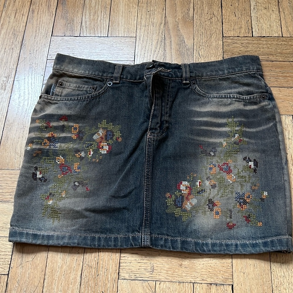 Denim mini